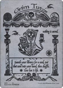 Grim Tutor Secret Lair Drop - Mschf draw